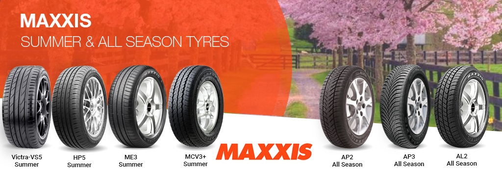 Maxxis Summer & All Season Tyres
