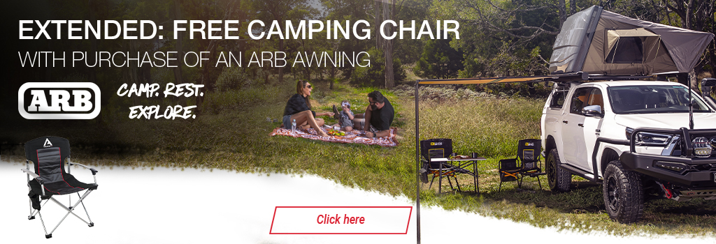 Free Camping Chair With Purchase Of An ARB Awning